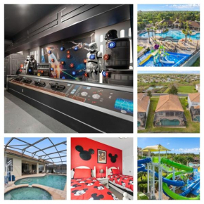 Amazing Pool Spa Home Game Room 2mi Disney H2627